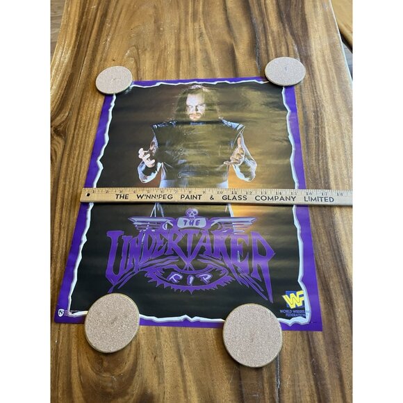 The Undertaker Vintage WWF Wrestling Poster 16" x 20" NEW / Sealed - Picture 7 of 9